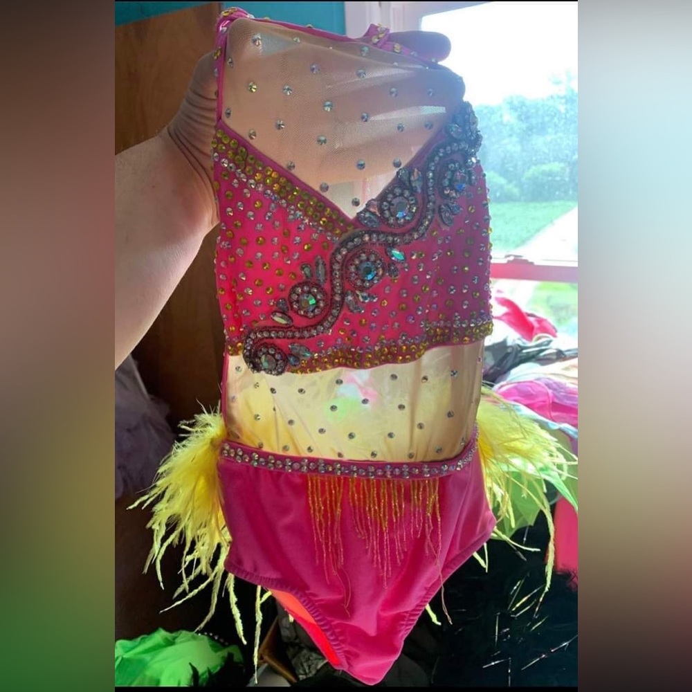 Child’s medium glamour dance competition costume